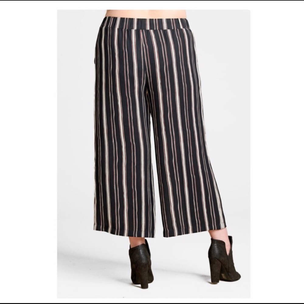 NEW MADE IN USA WIDE LEG ANKLE PANTS!! - Picture 5 of 7